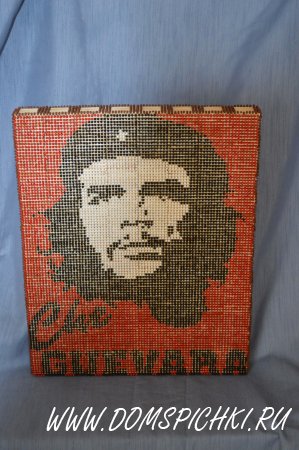 картина из спичек "Че Гевара"